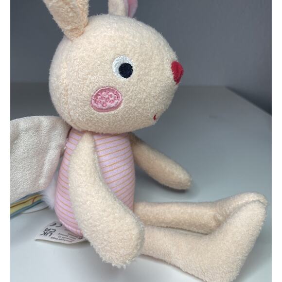 Bababoo and Friends Pippa Bunny Best Friend Plush 9” Stuffed Animal Rabbit NWT - Picture 2 of 12